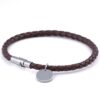 mocha-charm-leather-bracelet