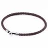 mocha-super-slim-loop-leather-bracelet