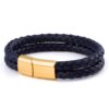 navy-double-braided-bracelet-gold