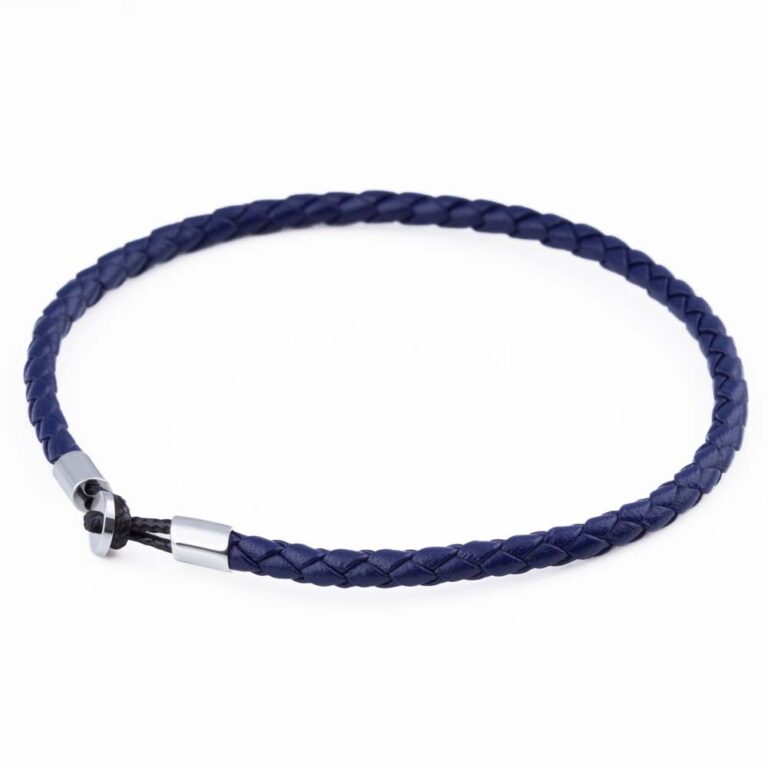 navy-super-slim-loop-leather-bracelet
