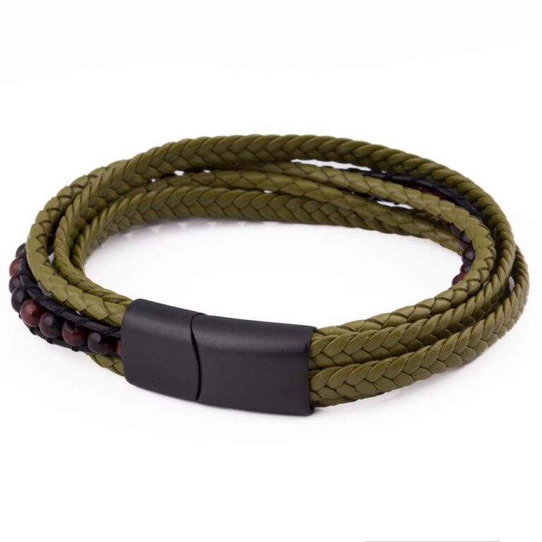 olive-beaded-bracelet