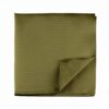 olive-ribbed-pocket-square