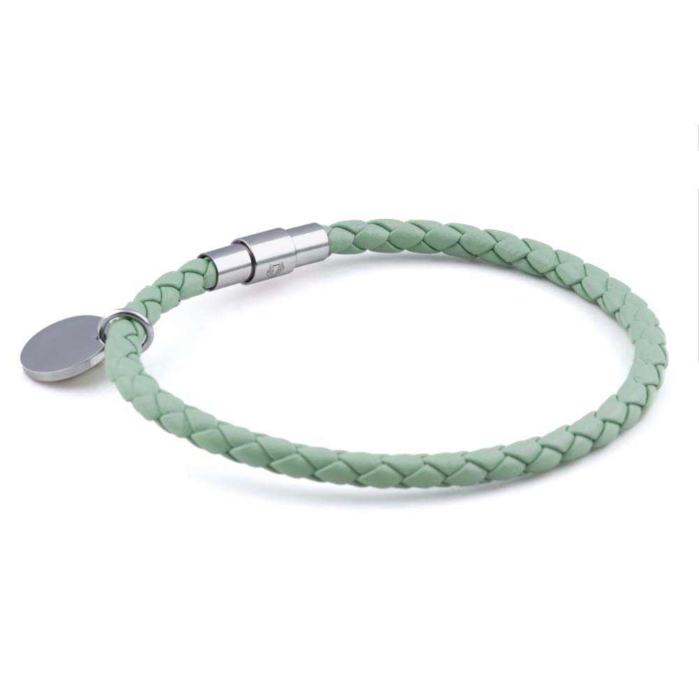 sage-charm-leather-bracelet