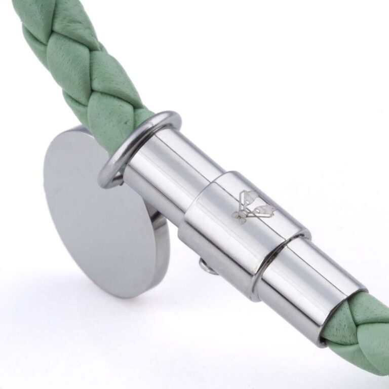 sage-charm-leather-bracelet