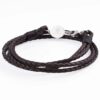 walnut-oval-clasp-braided-leather-bracelet