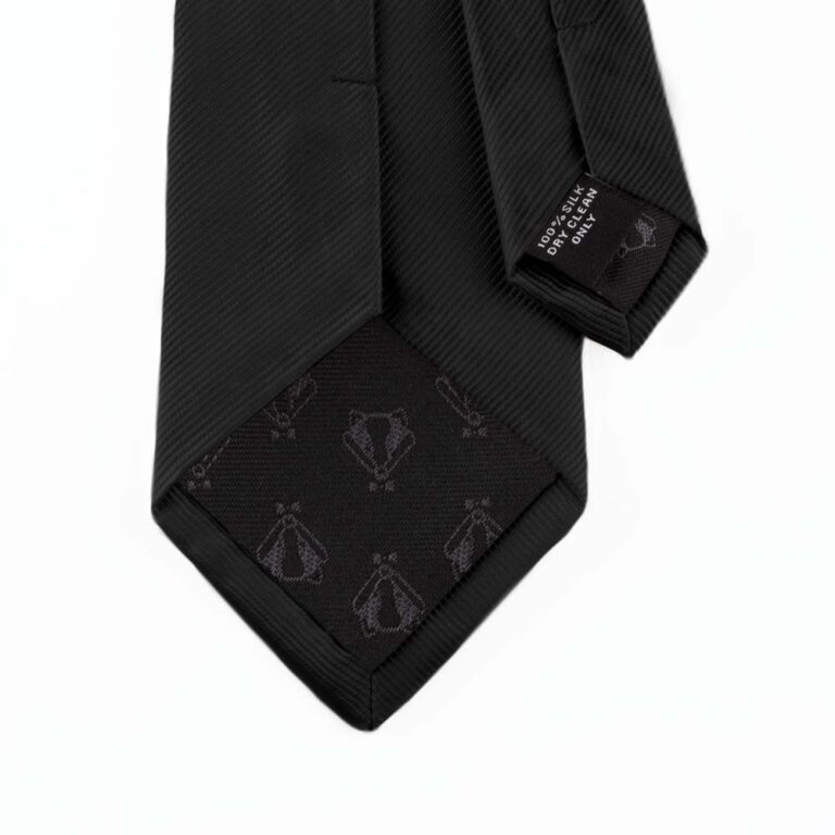 black-ribbed-skinny-tie