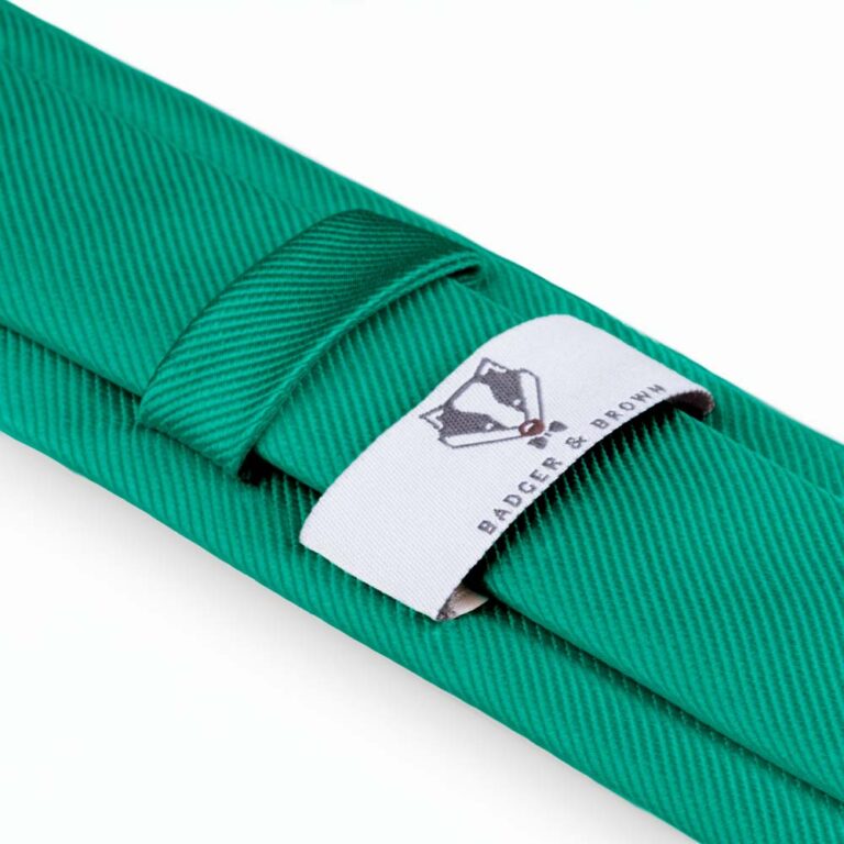 emerald-ribbed-skinny-tie