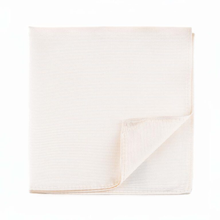 ivory-ribbed-pocket-square