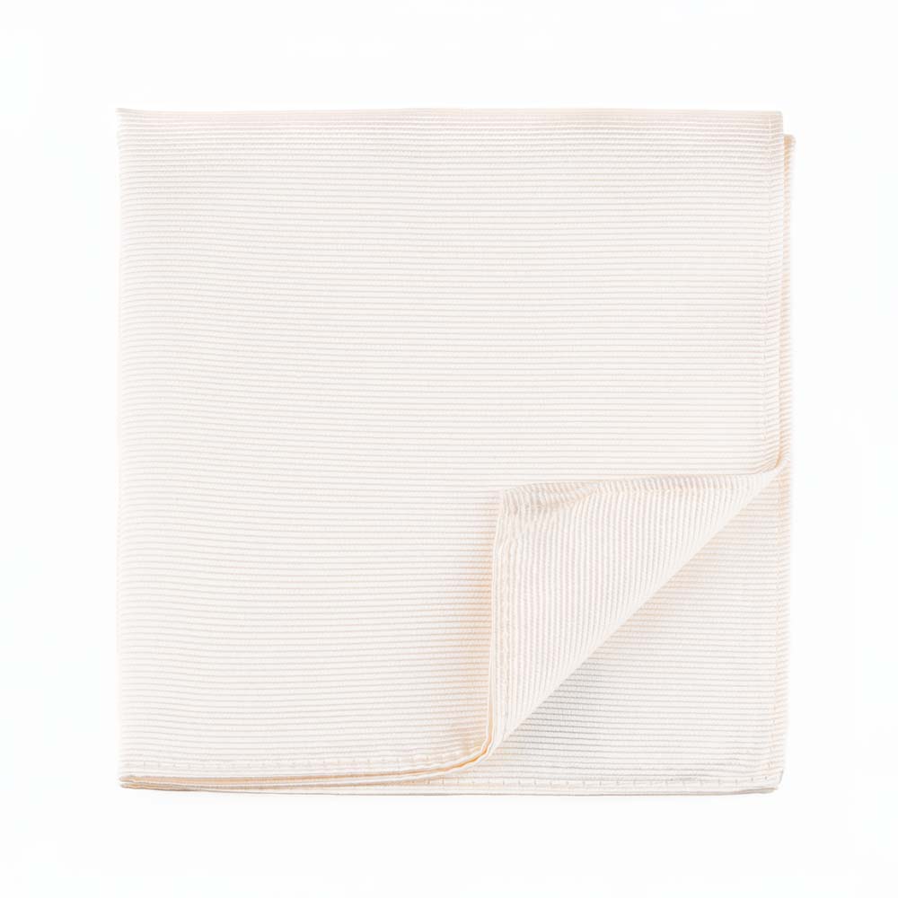 ivory-ribbed-pocket-square