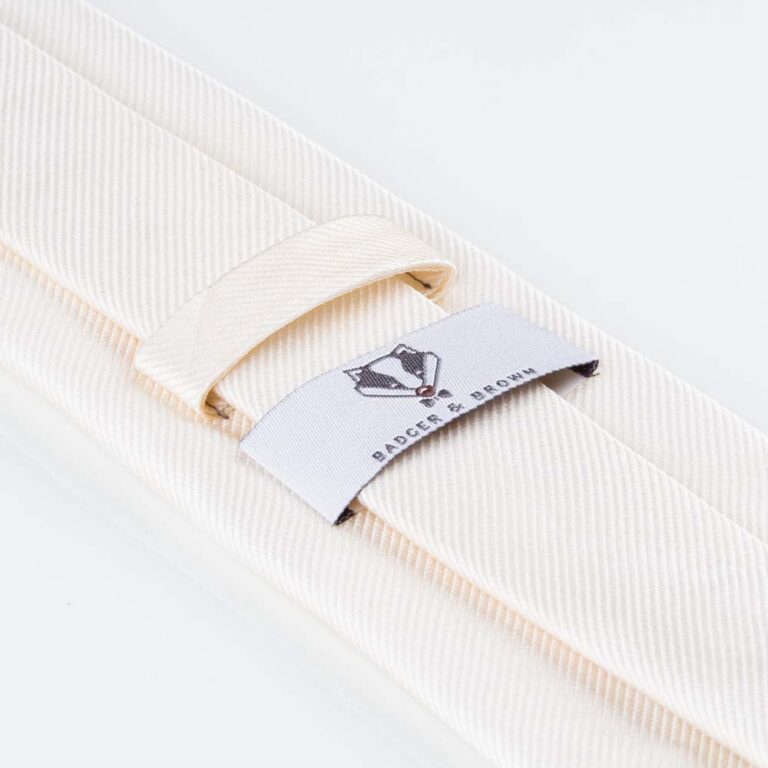 ivory-ribbed-tie