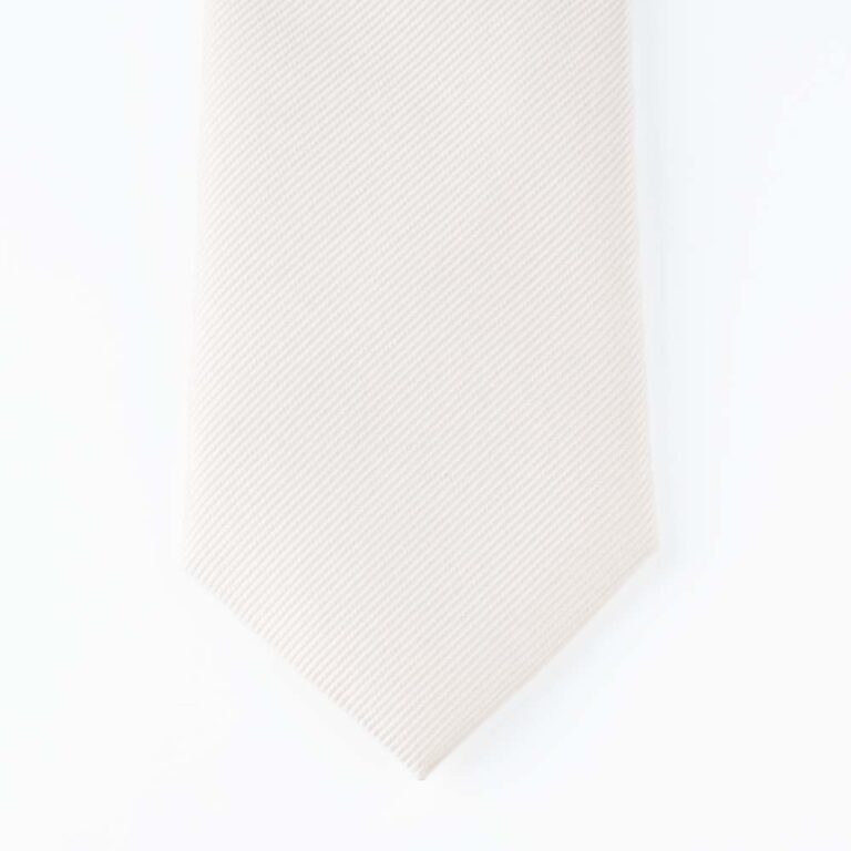 ivory-ribbed-tie