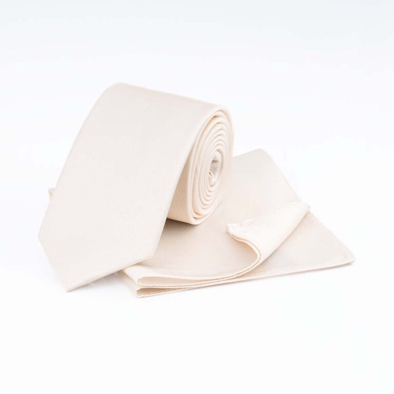 ivory-ribbed-tie-pocket-square-set