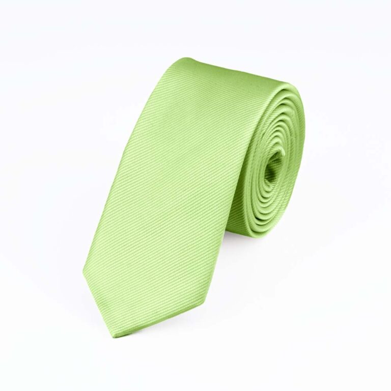 mint-ribbed-slim-tie