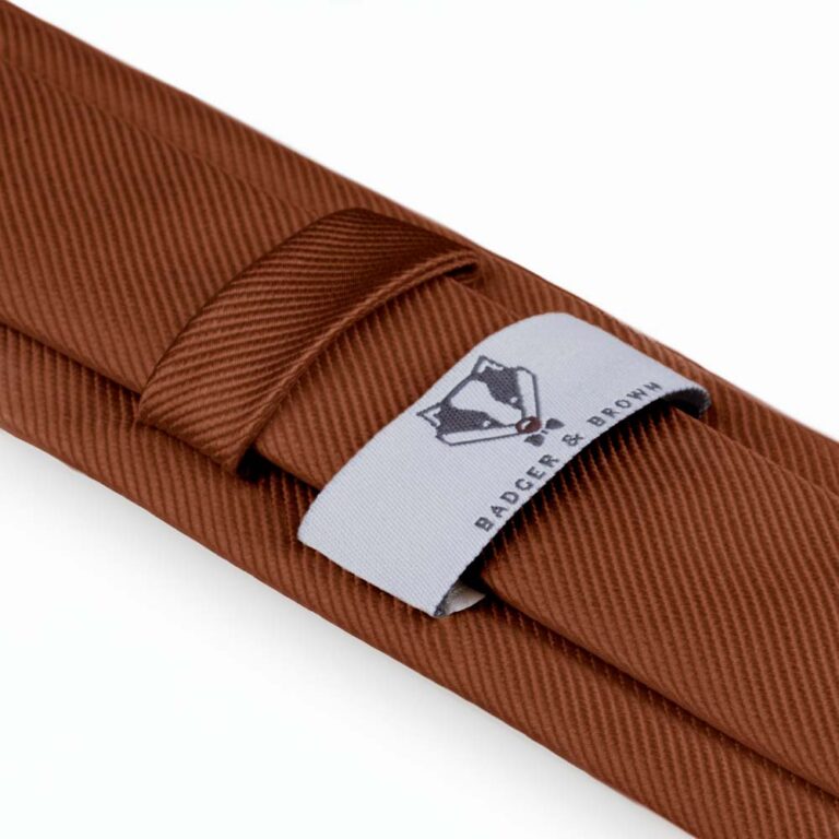 mocha-ribbed-skinny-tie