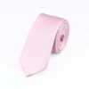 pastel-pink-ribbed-slim-tie