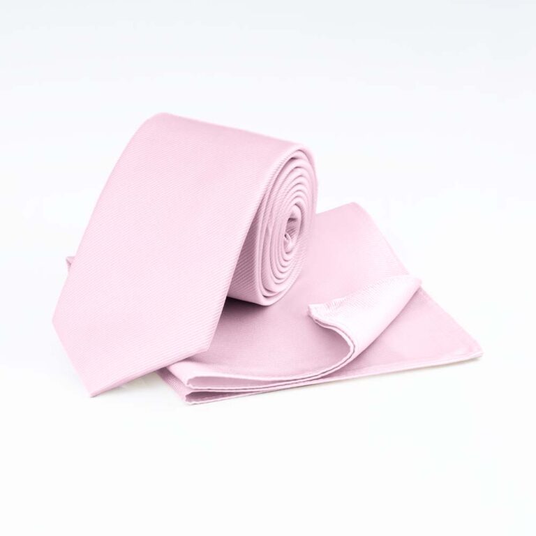 pastel-pink-ribbed-tie-pocket-square-set