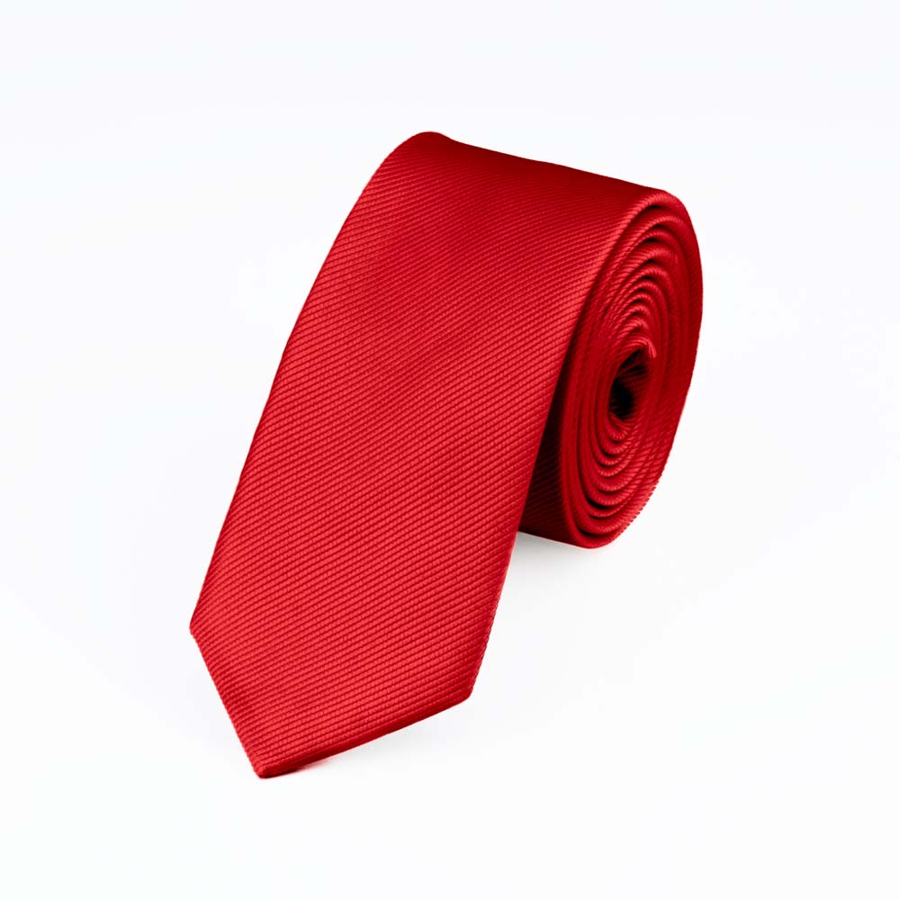red-ribbed-slim-tie