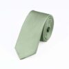 sage-ribbed-slim-tie