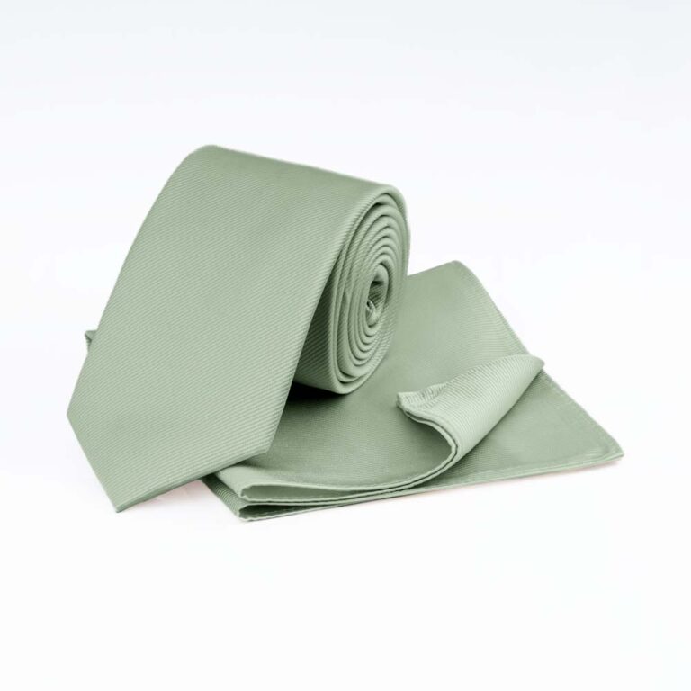sage-ribbed-tie-pocket-square-set