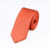 terra-cotta-ribbed-slim-tie