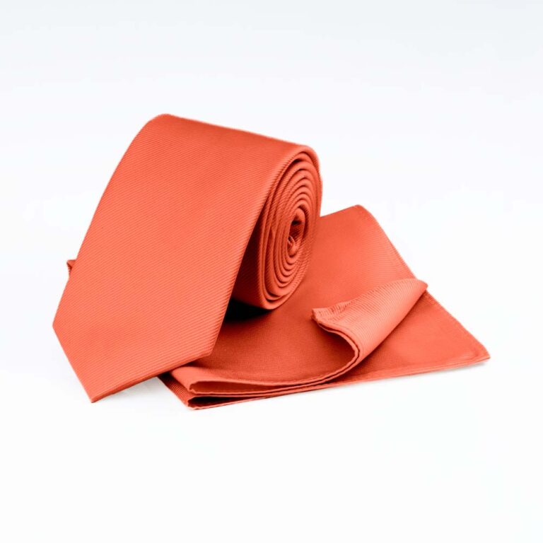 terra-cotta-ribbed-tie-pocket-square-set